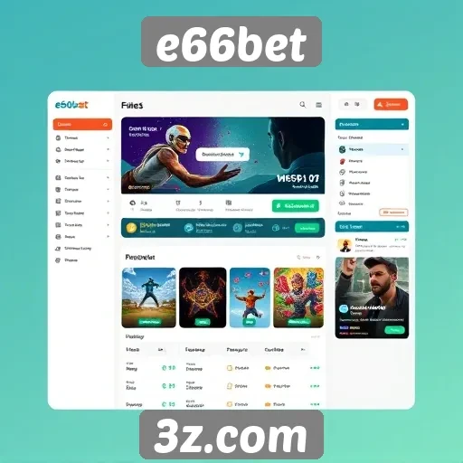 Análise da interface de usuário do e66bet